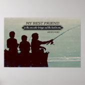 Henry Ford Inspiration Zitat "Bester Freund" Poster (Vorne)