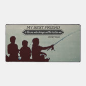 Henry Ford Inspiration Zitat "Bester Freund" Schreibtischunterlage (Vorderseite)