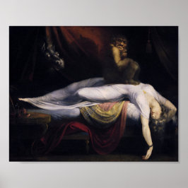 Henry Fuseli Das Albtraum Malerei Poster