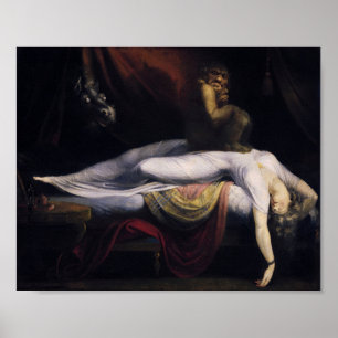 Henry Fuseli Das Albtraum Malerei Poster