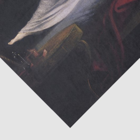 Henry Fuseli Das Albtraum Malerei Seidenpapier (Detail)