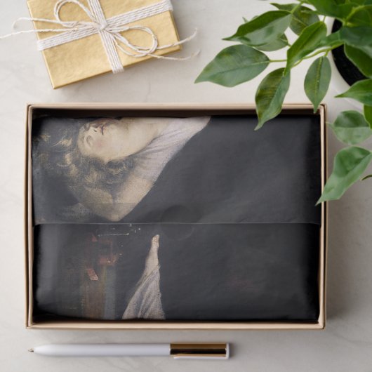 Henry Fuseli Das Albtraum Malerei Seidenpapier (Geschenk)