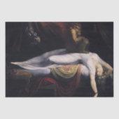 Henry Fuseli Das Albtraum Malerei Seidenpapier (Vorderseite)