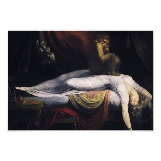 Henry Fuseli - Der Albtraum Fotodruck (Vorne)
