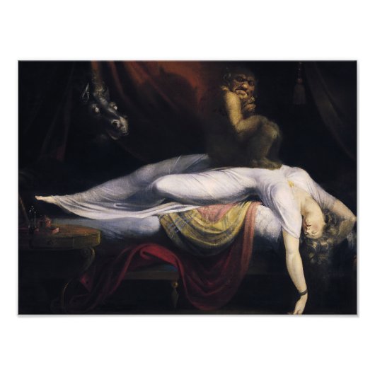 Henry Fuseli - Der Albtraum Fotodruck (Vorne)