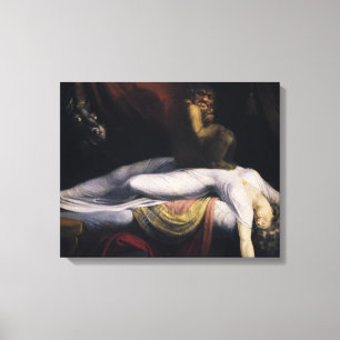 Henry Fuseli - Der Albtraum Leinwanddruck