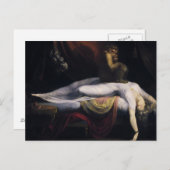 Henry Fuseli - Der Albtraum Postkarte (Vorne/Hinten)
