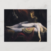 Henry Fuseli - Der Albtraum Postkarte (Vorderseite)