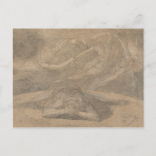 Henry Fuseli - Der Traum der Bauern, das Paradies  Postkarte