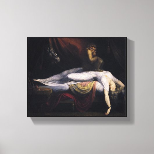 Henry Fuseli Die Leinwand des Albtraums (Vorderseite)