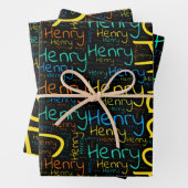 Henry Geschenkpapier Set (Beispiel)