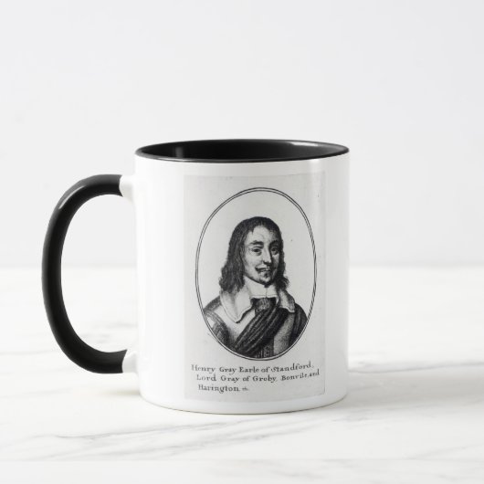 Henry-Grau, 1. Graf Stamford Tasse (Links)