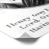 Henry Gray, 1. Earl Stamford Poster (Ecke)