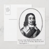 Henry Gray, 1. Earl Stamford Postkarte (Vorne/Hinten)