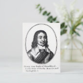 Henry Gray, 1. Earl Stamford Postkarte (Stehend Vorderseite)
