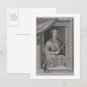 Henry II (1133-89) King of England von 1154, von Postkarte (Vorne/Hinten)