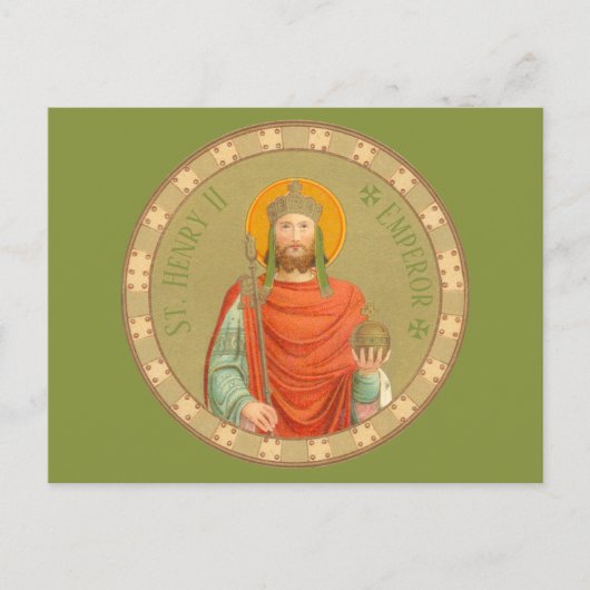 Henry II, Kaiser (BBS 10) Postkarte (Vorderseite)