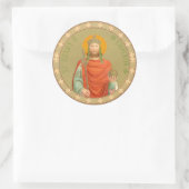 Henry II, Kaiser (BBS 10) Runder Aufkleber (Tasche)