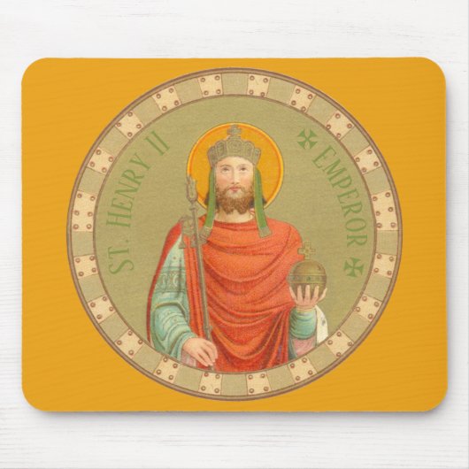 Henry II, Kaiser (BBS 10; Stil 1) Mousepad (Vorne)