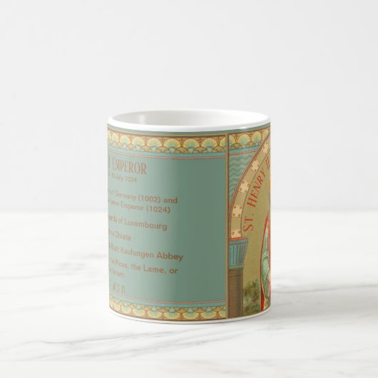 Henry II, Kaiser (BBS 10; Stil 3) Kaffeetasse (Mittel)
