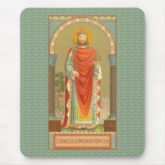 Henry II, Kaiser (BBS 10; Stil 3) Mousepad (Vorne)