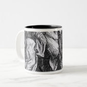 Henry III am Kampf von Lewes, am 14. Mai 1264 Zweifarbige Tasse (Vorderseite Links)