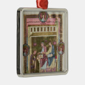 Henry III mit den Aposteln Simon und Jehuda Silbernes Ornament (Rechts)