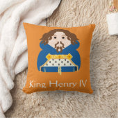 Henry IV, House of Lancaster King of England Kissen (Decke)