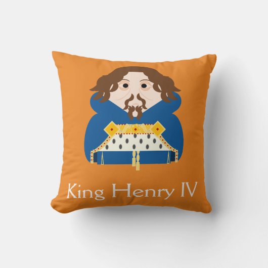 Henry IV, House of Lancaster King of England Kissen (Vorderseite)
