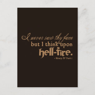 Henry IV Insult (1) Postkarte