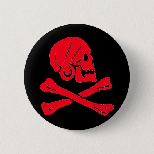 Henry Jed-Rot Button (Vorderseite)