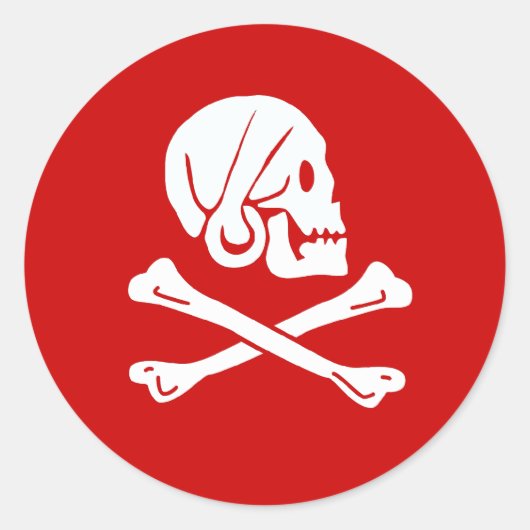 Henry Jeder Aufkleber (rot) (Vorderseite)