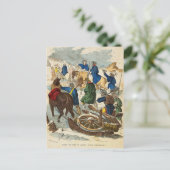 Henry Knox's Nobelbahn der Artillerie Postkarte (Stehend Vorderseite)