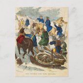 Henry Knox's Nobelbahn der Artillerie Postkarte (Vorderseite)