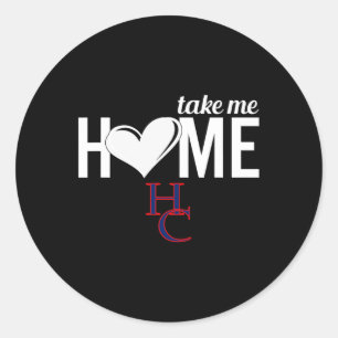 Henry Landkreis Patriots Logo Take Me Zuhause Hs Runder Aufkleber