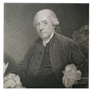 Henry Laurens, graviert von Thomas B. Welch Fliese