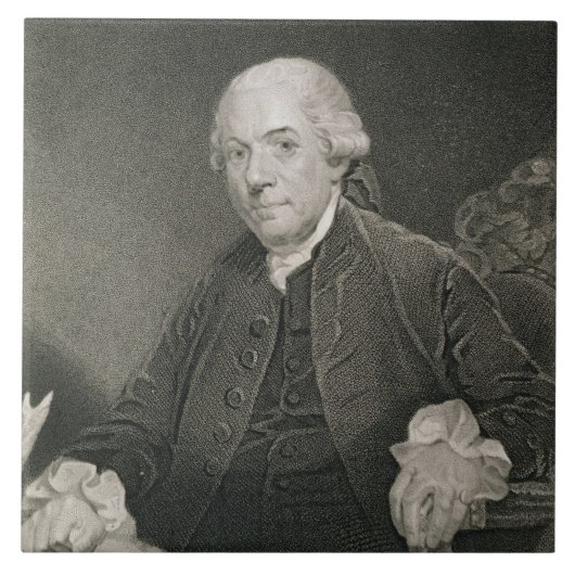Henry Laurens, graviert von Thomas B. Welch Fliese (Vorderseite)