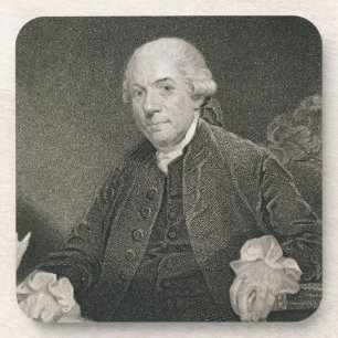 Henry Laurens, graviert von Thomas B. Welch Untersetzer
