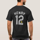 Henry Le Coq Handball T-Shirt (Rückseite)