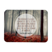 Henry Longfellow Inspiration Anführungsdauer Magnet (Horizontal)