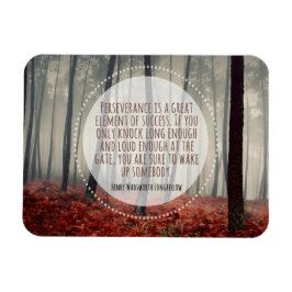 Henry Longfellow Inspiration Anführungsdauer Magnet