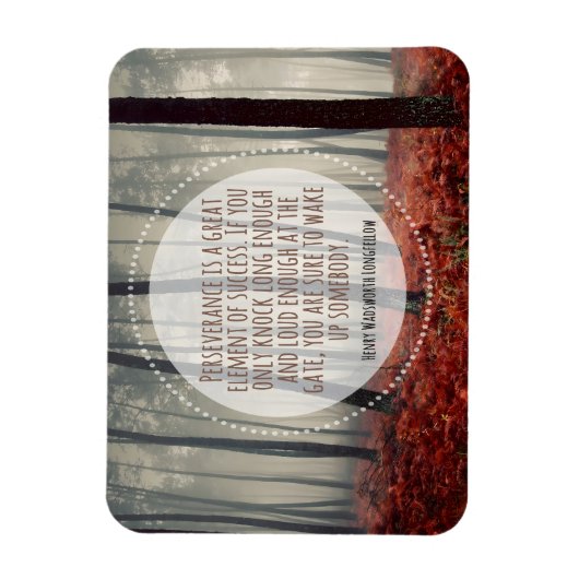 Henry Longfellow Inspiration Anführungsdauer Magnet (Vertikal)