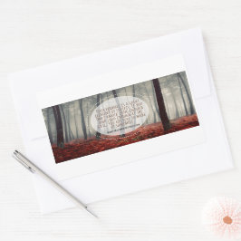 Henry Longfellow Inspiration Anführungsdauer Rechteckiger Aufkleber