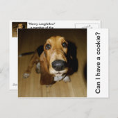 Henry Longfellow Postkarte (Vorne/Hinten)