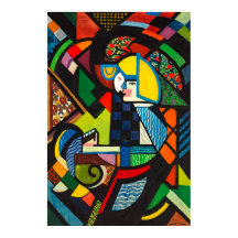 Henry Lyman Saőens Tochter in einem Rocker