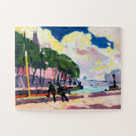 Henry Lyman Sayen am Ufer der Seinne Puzzle