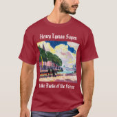 Henry Lyman Sayen am Ufer der Seinne T-Shirt (Vorderseite)
