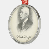 Henry M. Flagler Ornament Aus Metall (Links)