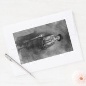 Henry McCarty, Billy, das unrechtmäßige Kind des a Rechteckiger Aufkleber (Umschlag)