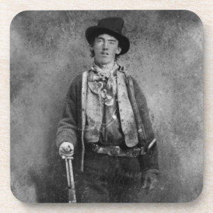 Henry McCarty, Billy der Gesetzlose des alten West Getränkeuntersetzer